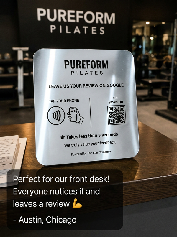 Pilates studio check-in